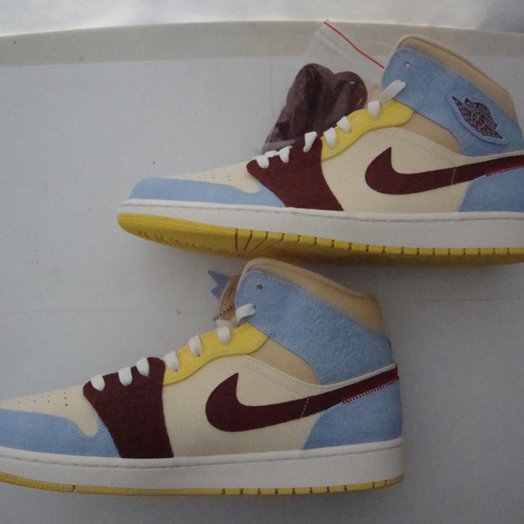 Jordan 1 Mid SE x Maison Chateau Rouge Fearless 2019